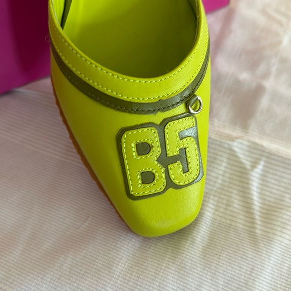 Bridget Shuster size 6 green/gray slip on leather - Picture 3 of 10